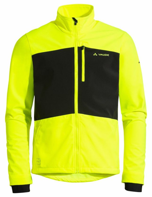 Jacken | Herren VAUDE Virt Softshell Ii Fahrradjacke Neon Yellow